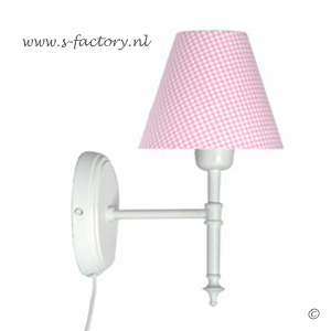 Ovale wandlamp met klemkapje 'Ruit' van S-factory